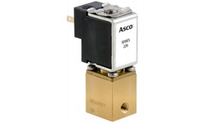 ASCO Series 226 2-Way Normally Open Miniature Solenoid Valves
