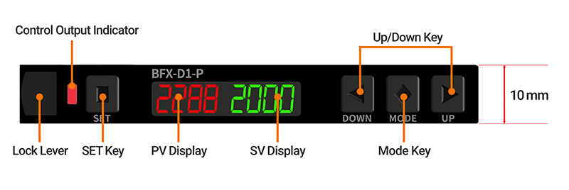 BFX Series Fiber Optic Amplifiers from Autonics