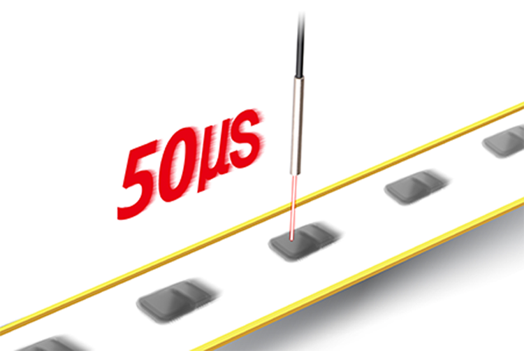High-Speed Response Rate of 50 for Detecting Fast Moving Targets