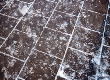 Heat Trace Cables Embedded in Concrete Pads