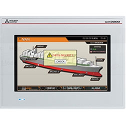 Mitsubishi Electric GT25 Rugged Series Graphical Operator Terminal (HMI)