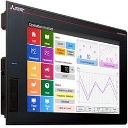 Mitsubishi Electric GT25 Wide Series Graphical Operator Terminal (HMI)