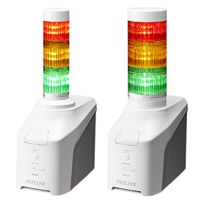 Patlite NHV4/NHV6 Network Signal Tower with Voice Annunciator 