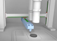 Rollon Microscope Rail Application Example