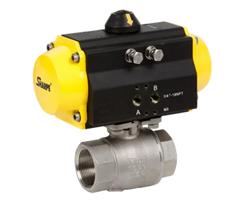 Series 11 - DIR-ACT Direct Mount Two-Piece Ball Valve 1000 CWP from Sharpe