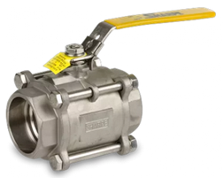 Series 3903 Three-Piece Ball Valve from Sharpe