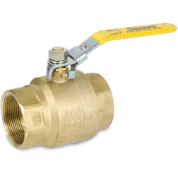 Sharpe Valves Series 10 - Two Piece Brass Ball Valve