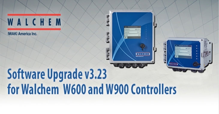Software Upgrade v3.23 for Walchem W600 and W900 Controllers
