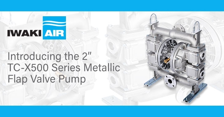 Iwaki Air TC-X500 Series Metallic Flap Valve Pumps