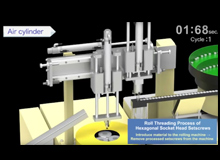 Easy Automation Concept Vol. 6 - Roll Threading Machine for Hexagonal Socket Head Setscrews