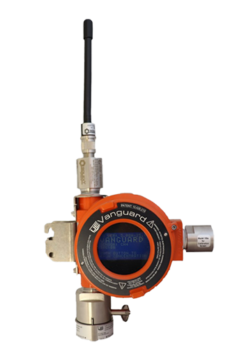 Vanguard Wireless Gas Detector for Toxic and Combustible Gases