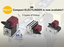 IAI Compact ELECYLINDER? Application Example - Printing Process Line for Cover Parts