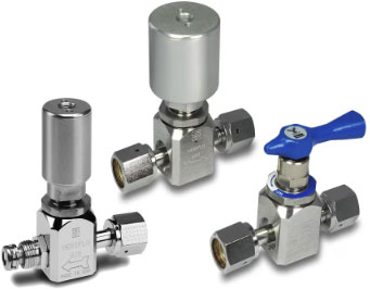 930 Series UHP Low Flow, Low Pressure Diaphragm Valve from Parker Veriflo