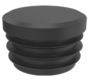 End Cap for Round Tube 30x2
