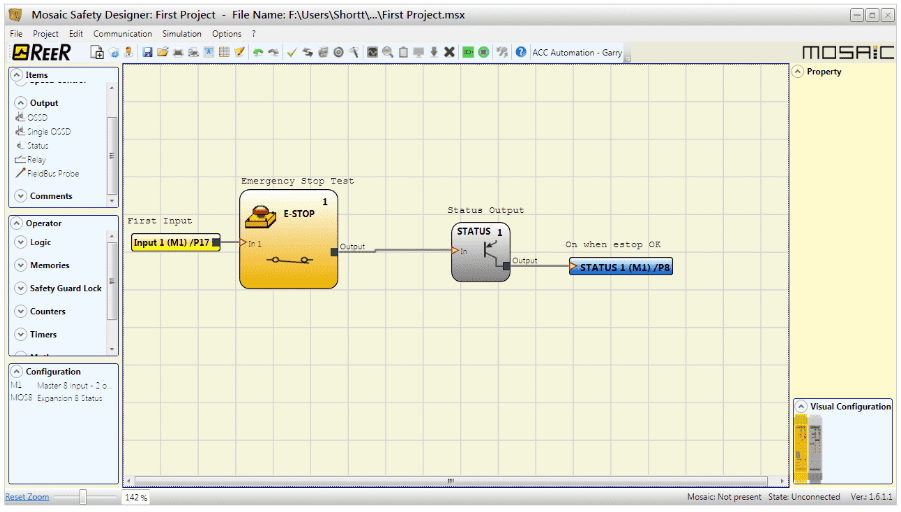 mosaic safety designer screenshot