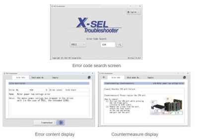 X-SEL Troubleshooter