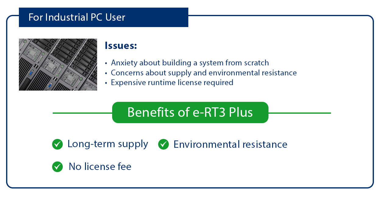 Benefits of Yokogawa e-RT3 Plus for industrial PC user