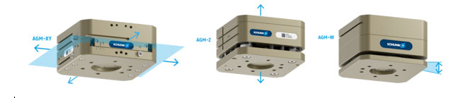 Schunk AGM Compensation Units Product Family
