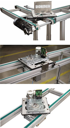 DualMove Pallet System Conveyor from Dorner