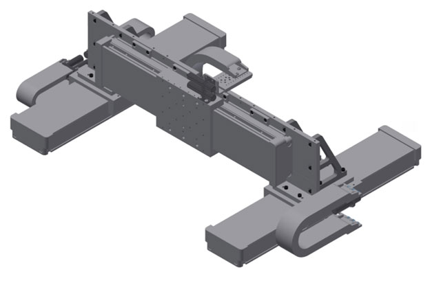 Parker XLM Series Linear Motor Stages Three Axis System