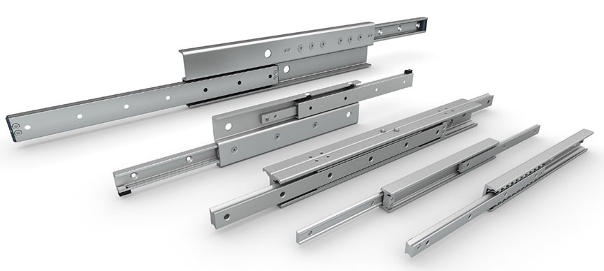 Telescopic Industrial Rails from Rollon